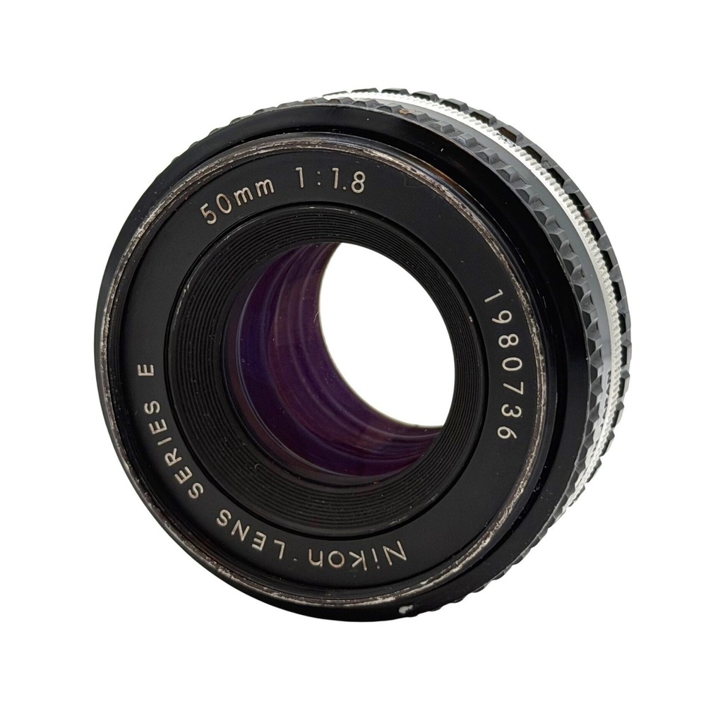 Nikon Series E 50mm f/1.8 Manual Focus Lens F-Mount 1980736 *Doesn't Focus*
